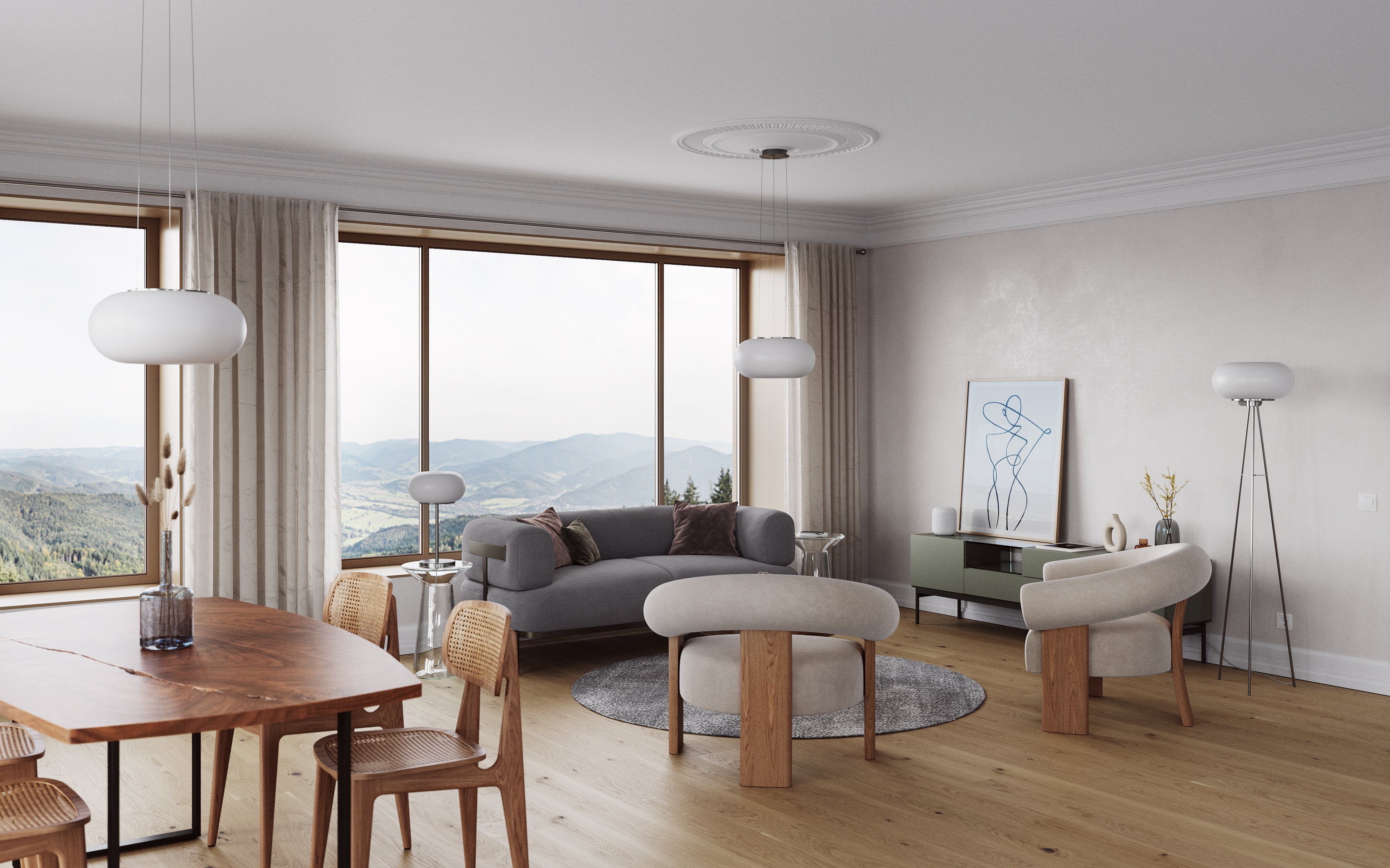 Belgotex Bjelin Parquet Plank 'Misty White' - 2.40m2 per pack