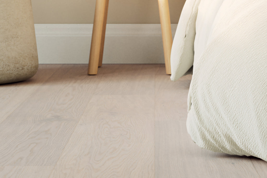Belgotex Bjelin L Hardened Timber 'Powder White, Nature' - 2.52m2 per pack