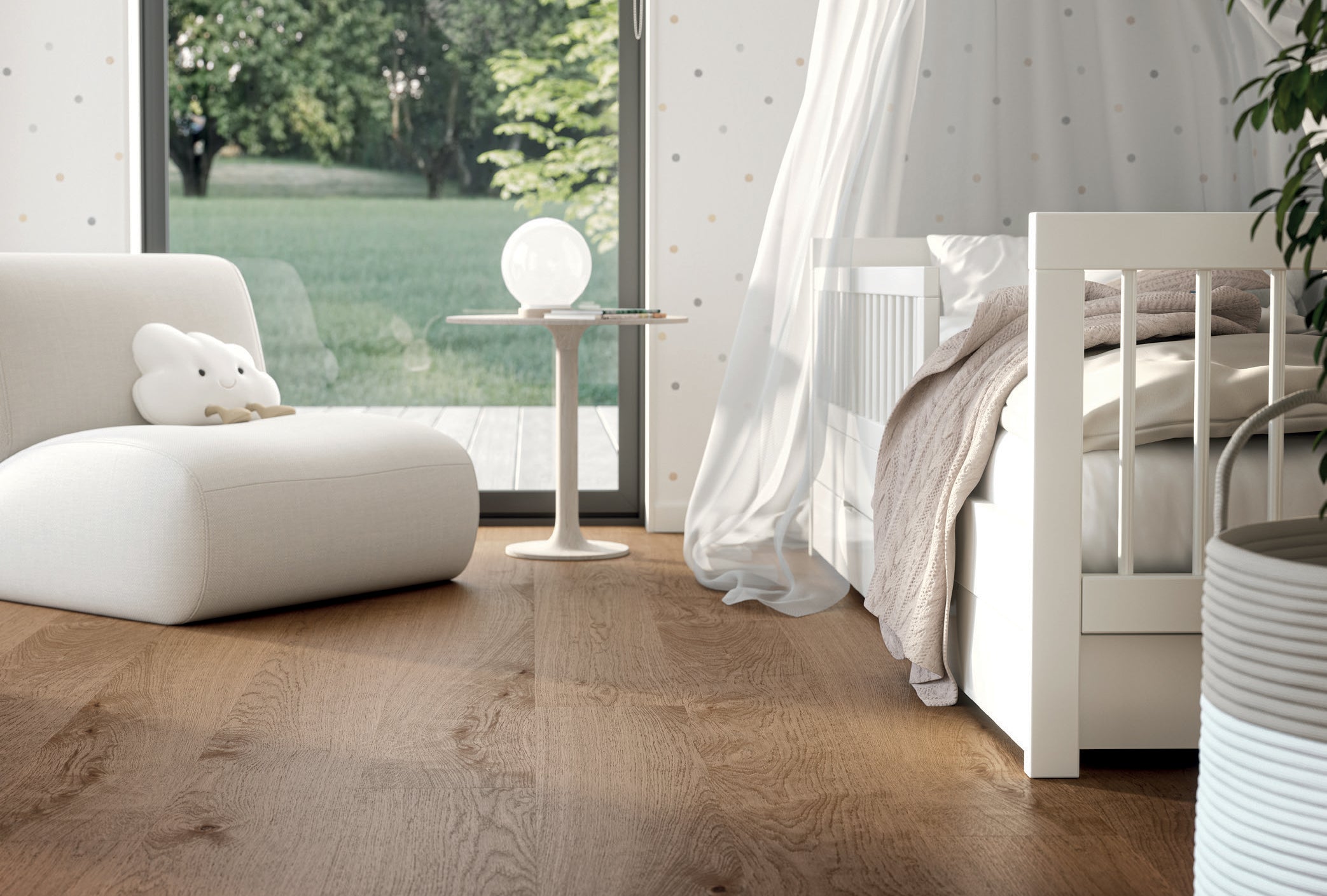 Belgotex Bjelin XL Hardened Timber 'Shadow Brown, Nature' - 1.812m2 per pack